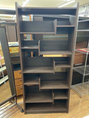 吉川木工 (ヨシカワモッコウ) オープン書棚 ブラウン