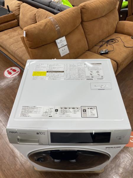 AQUA (アクア) ドラム式洗濯乾燥機 AQW-DM10R-R 2025年製 10.0kg/5.0kg