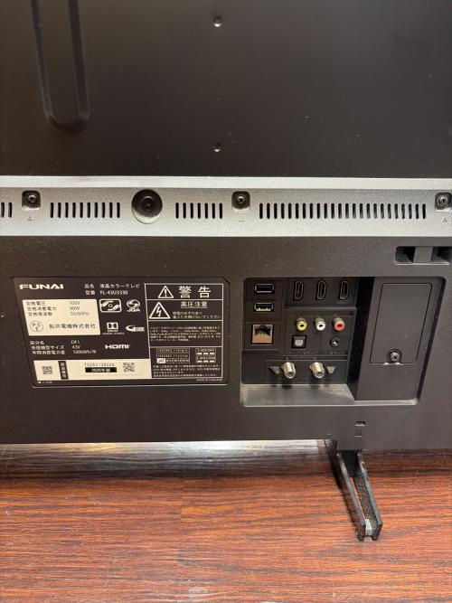 FUNAI (フナイ) 4Kチューナー内蔵液晶テレビ FL-43U3330 2020年製 43インチ