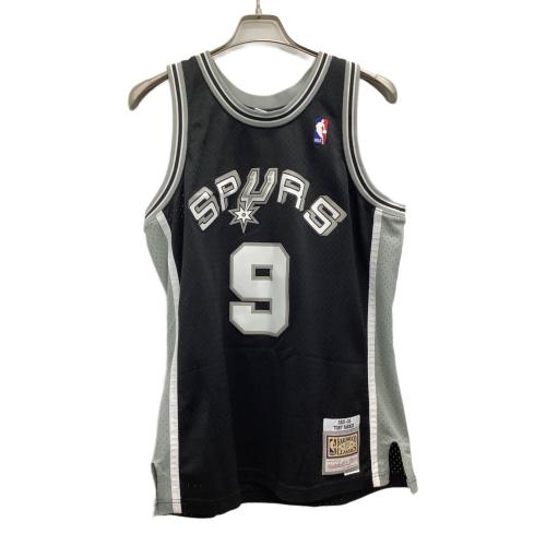 MITCHELL & NESS (ミッチェルアンドネス) バスケットボールユニフォーム SMJYLG19018-SAS TONY PARKER メンズ SIZE L ブラック