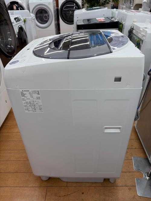 SHARP (シャープ) 全自動洗濯機 ES-GV8G-S 2023年製 8.0kg