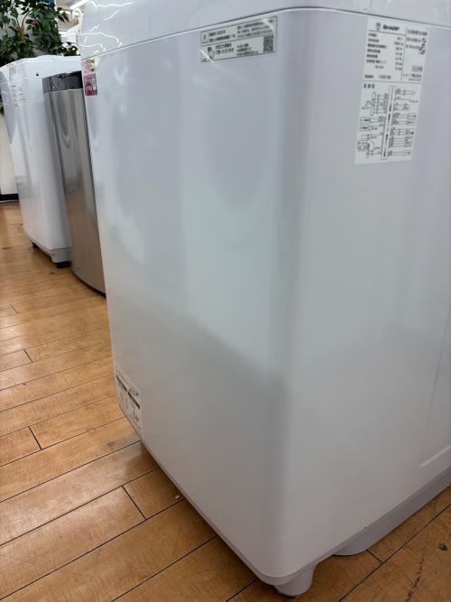 SHARP (シャープ) 全自動洗濯機 ES-GV8G-S 2023年製 8.0kg
