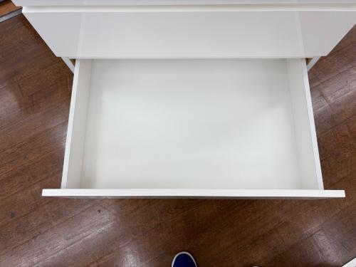 ニトリ ブレザータンス 幅:約80㎝ ホワイト ポルテD