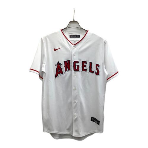 NIKE (ナイキ) ロサンゼルス・エンゼルス 大谷翔平 ベースボールシャツ T770-ANA1 メンズ SIZE M ホワイト