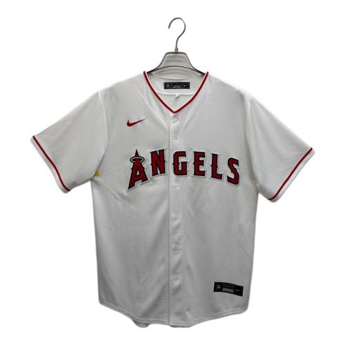 NIKE (ナイキ) ロサンゼルス・エンゼルス 大谷翔平 ベースボールシャツ T770-ANA1 メンズ SIZE M ホワイト