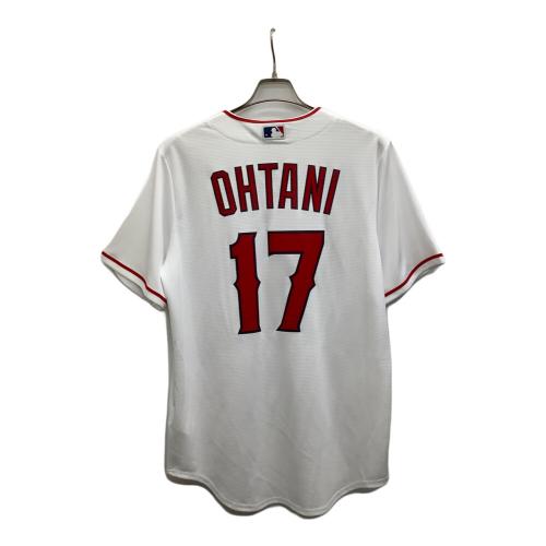 NIKE (ナイキ) ロサンゼルス・エンゼルス 大谷翔平 ベースボールシャツ T770-ANA1 メンズ SIZE M ホワイト