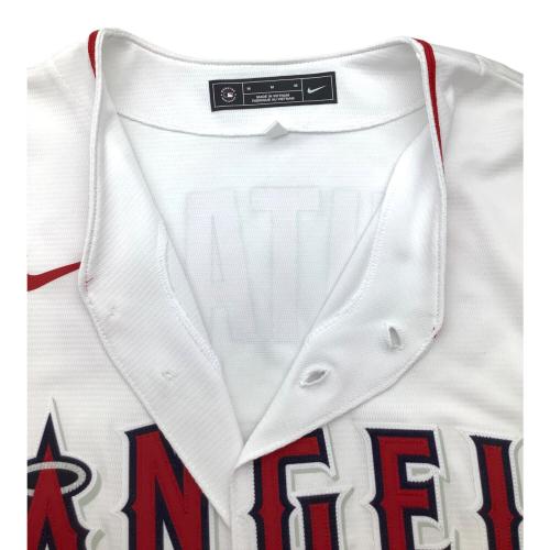 NIKE (ナイキ) ロサンゼルス・エンゼルス 大谷翔平 ベースボールシャツ T770-ANA1 メンズ SIZE M ホワイト