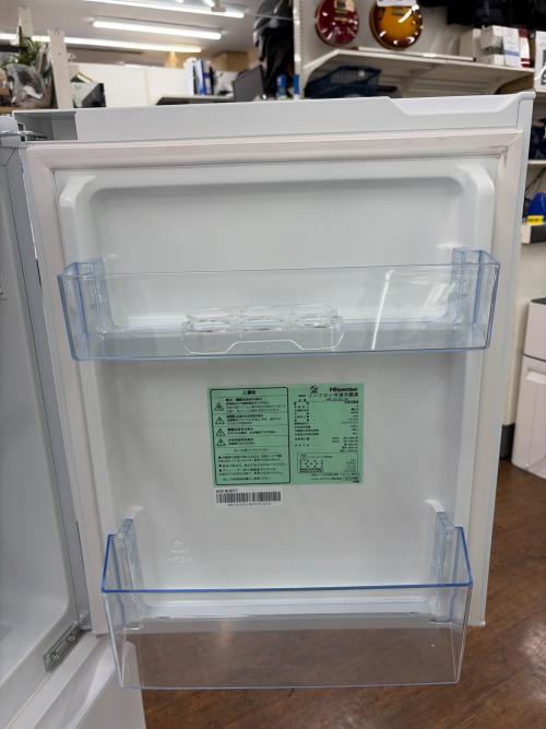 Hisense (ハイセンス) 2ドア冷蔵庫 HR-G13C-W 135L
