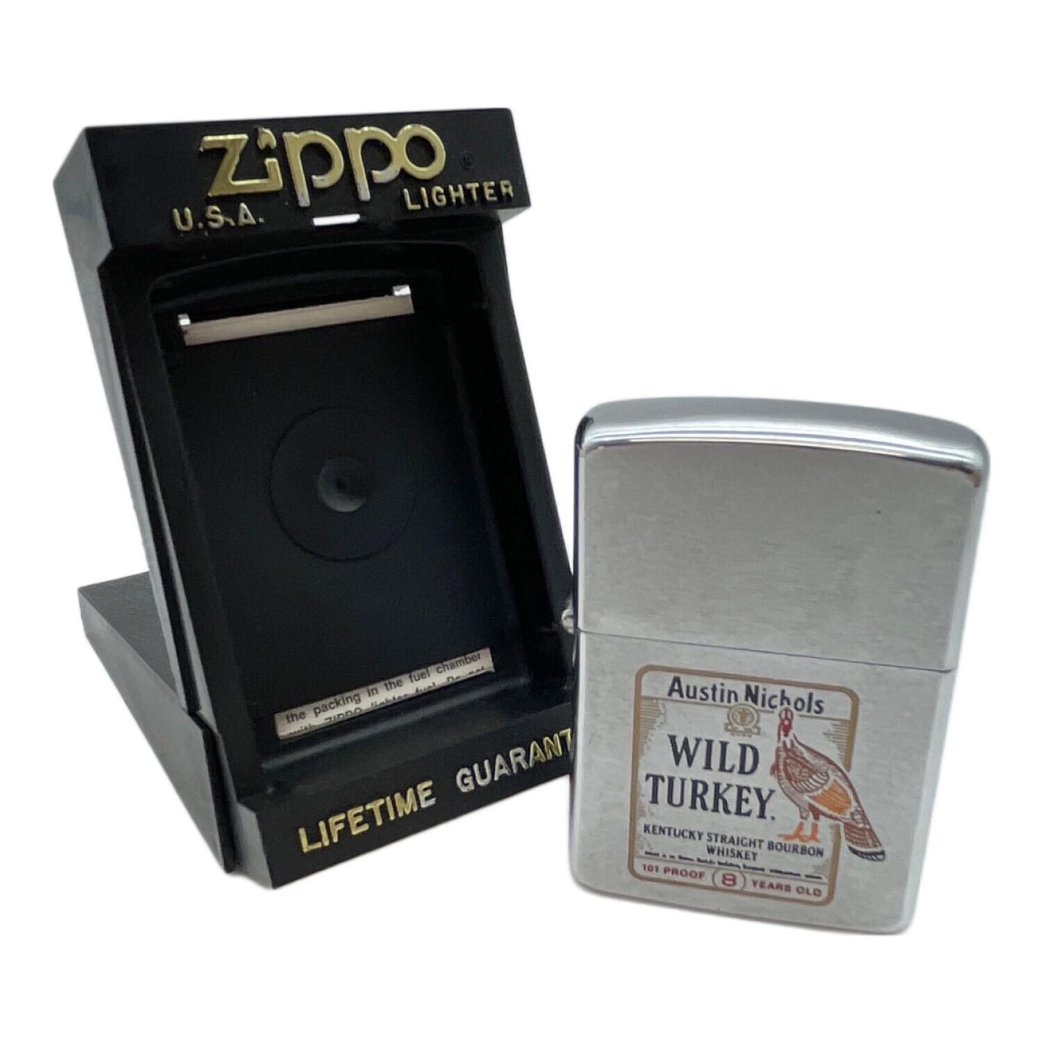 ZIPPO (ジッポ) オイルライター 1987年製 WILD TURKEY｜トレファクONLINE