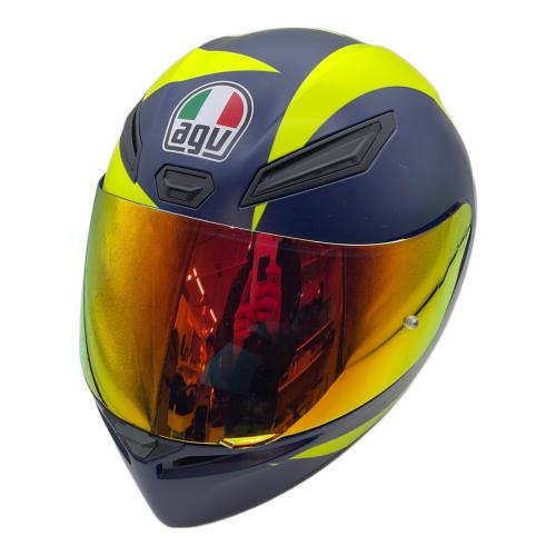 agv (エージーブイ) バイク用ヘルメット 2024年製 キズ有  VALENTINO ROSSI KS-1 PSCマーク(バイク用ヘルメット)有