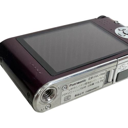 Panasonic (パナソニック) コンパクトデジタルカメラ DMC-FX66