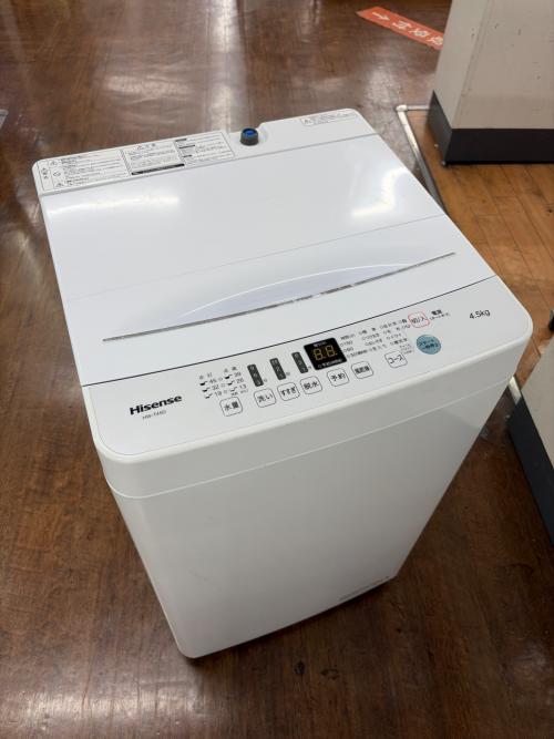 Hisense (ハイセンス) 全自動洗濯機 HW-T45D 2021年製 4.5kg