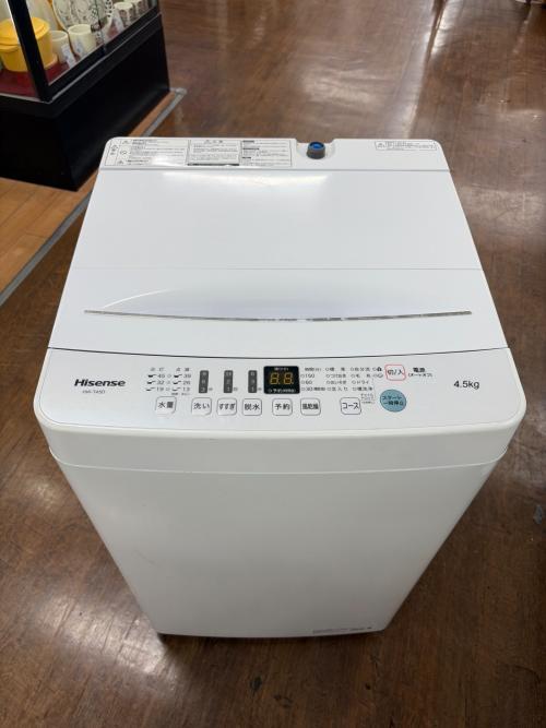 Hisense (ハイセンス) 全自動洗濯機 HW-T45D 2021年製 4.5kg