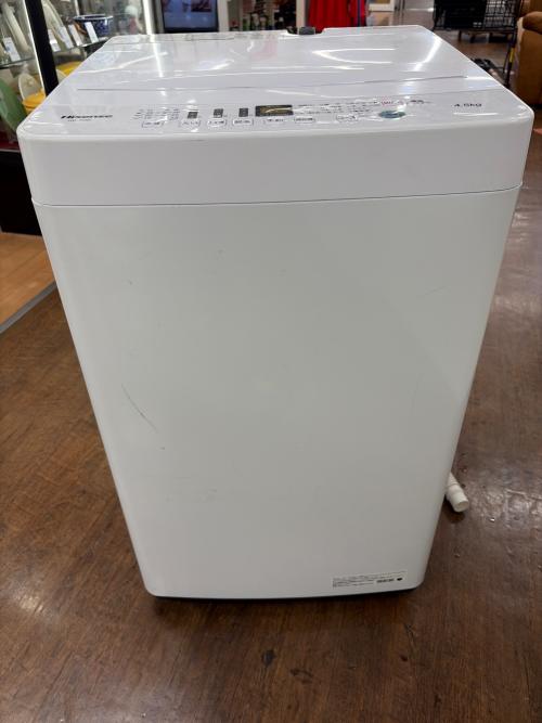 Hisense (ハイセンス) 全自動洗濯機 HW-T45D 2021年製 4.5kg
