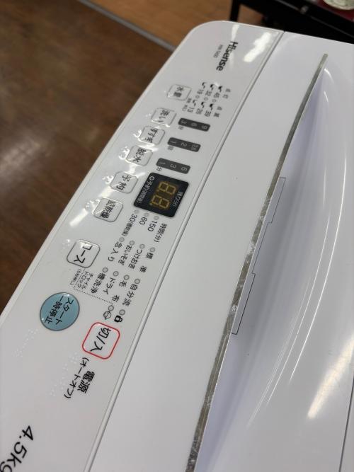 Hisense (ハイセンス) 全自動洗濯機 HW-T45D 2021年製 4.5kg