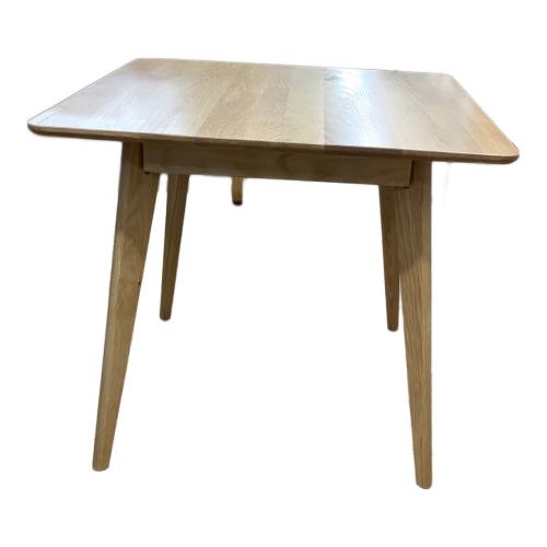 大川家具 (オオカワカグ) ダイニングテーブル ナチュラル リバー80