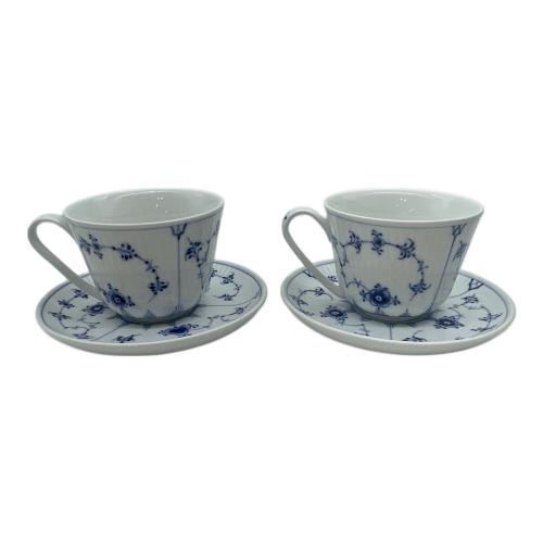 ROYAL COPENHAGEN (ロイヤル・コペンハーゲン) カップ&ソーサー ブルーフルーテッドプレイン