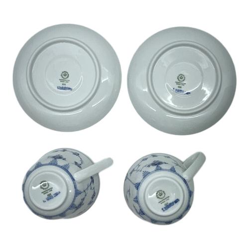 ROYAL COPENHAGEN (ロイヤル・コペンハーゲン) カップ&ソーサー ブルーフルーテッドプレイン