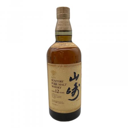 山崎12年　ジャパニーズウイスキー サントリー 山崎 ジャパニーズウイスキー 12年 750ml｜トレファクONLINE