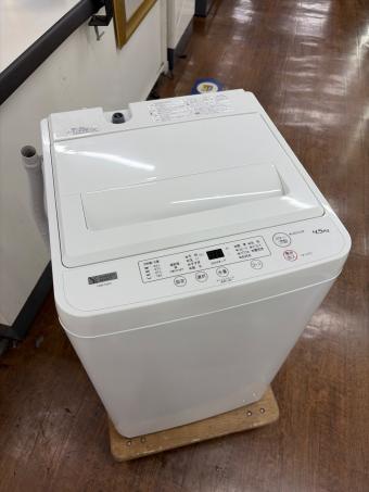 YAMADA (ヤマダ) 全自動洗濯機 YWM-T45H1 2023年製 4.5kg
