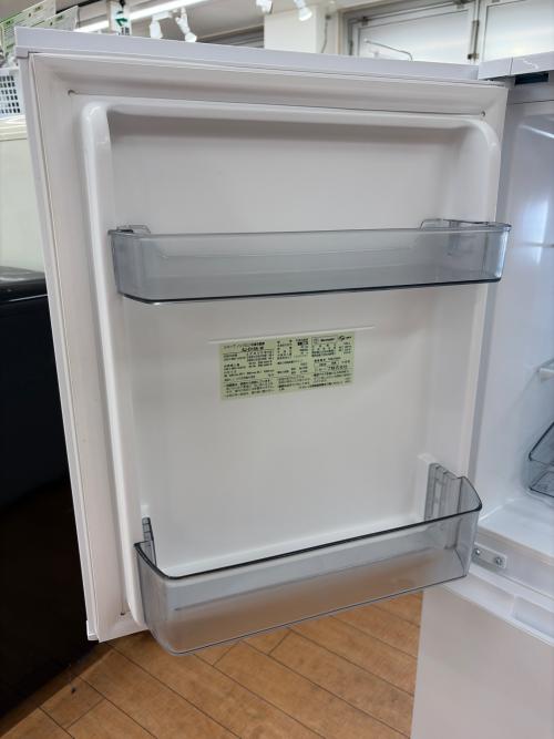 SHARP (シャープ) 2ドア冷蔵庫 SJ-D15K-W 2024年製 152L
