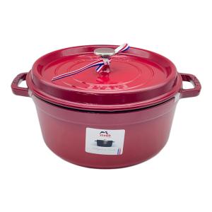 Staub (ストウブ) ココットラウンド 26cm　両手鍋