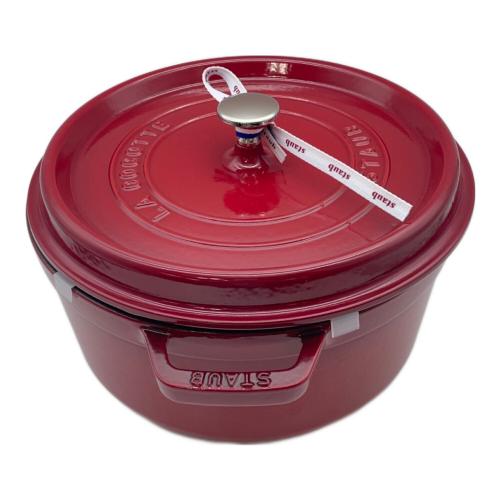 Staub (ストウブ) ココットラウンド 26cm　両手鍋