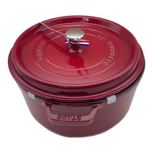 Staub (ストウブ) ココットラウンド 26cm　両手鍋