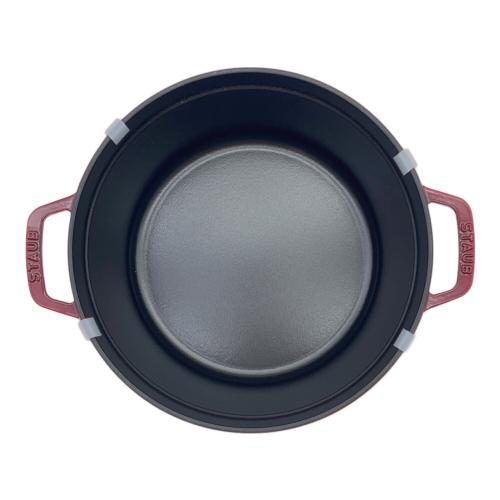 Staub (ストウブ) ココットラウンド 26cm　両手鍋