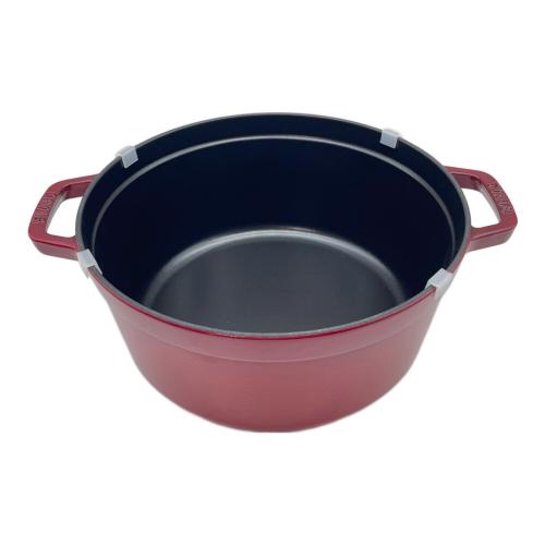 Staub (ストウブ) ココットラウンド 26cm　両手鍋