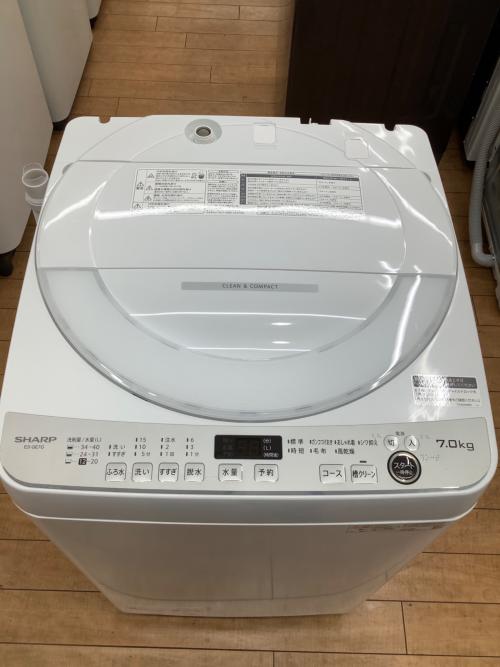 SHARP (シャープ) 全自動洗濯機 ES-GE7G-W 2023年製 377｜トレファクONLINE