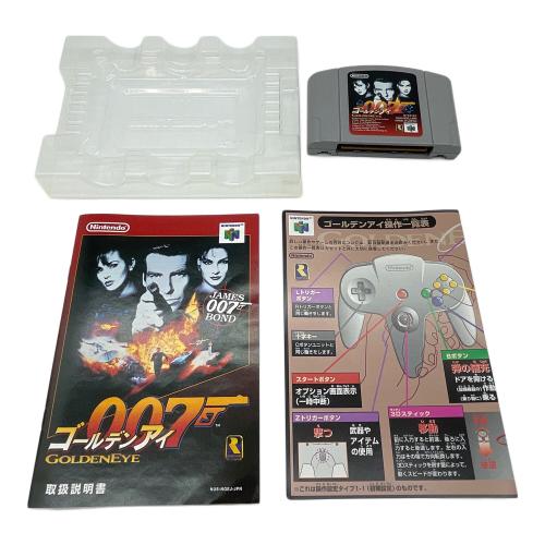 ゴールデンアイ Nintendo64用ソフト 箱付き -