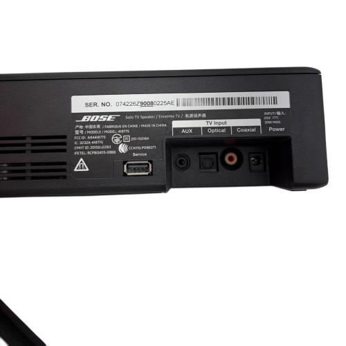 BOSE (ボーズ) サウンドバーシステム solo TV SPEAKER CLUB