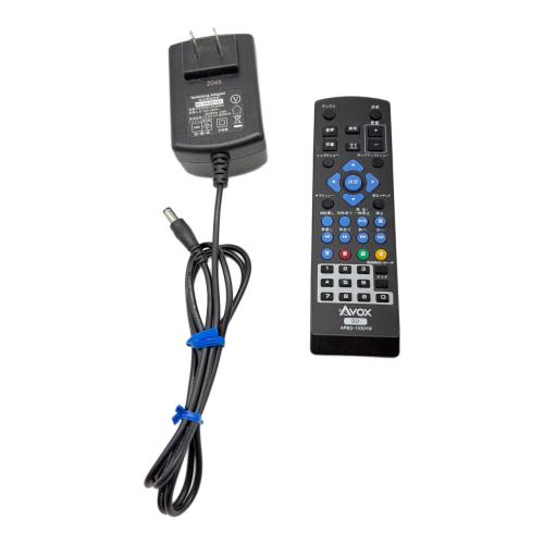 AVOX (アボックス) Blu-rayプレーヤー APBD-1030HW 通電確認のみ