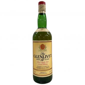 グレンリベット GLENLIVET スコッチ ピュアシングルモルト 750ml 12年