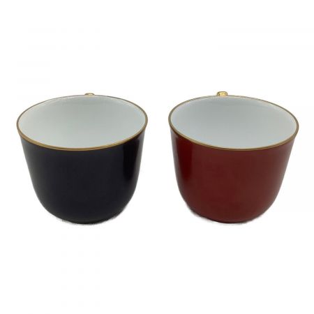 大倉陶園 (オオクラトウエン) コーヒーカップ&ソーサー マロン蒔き＆瑠璃 2Pセット