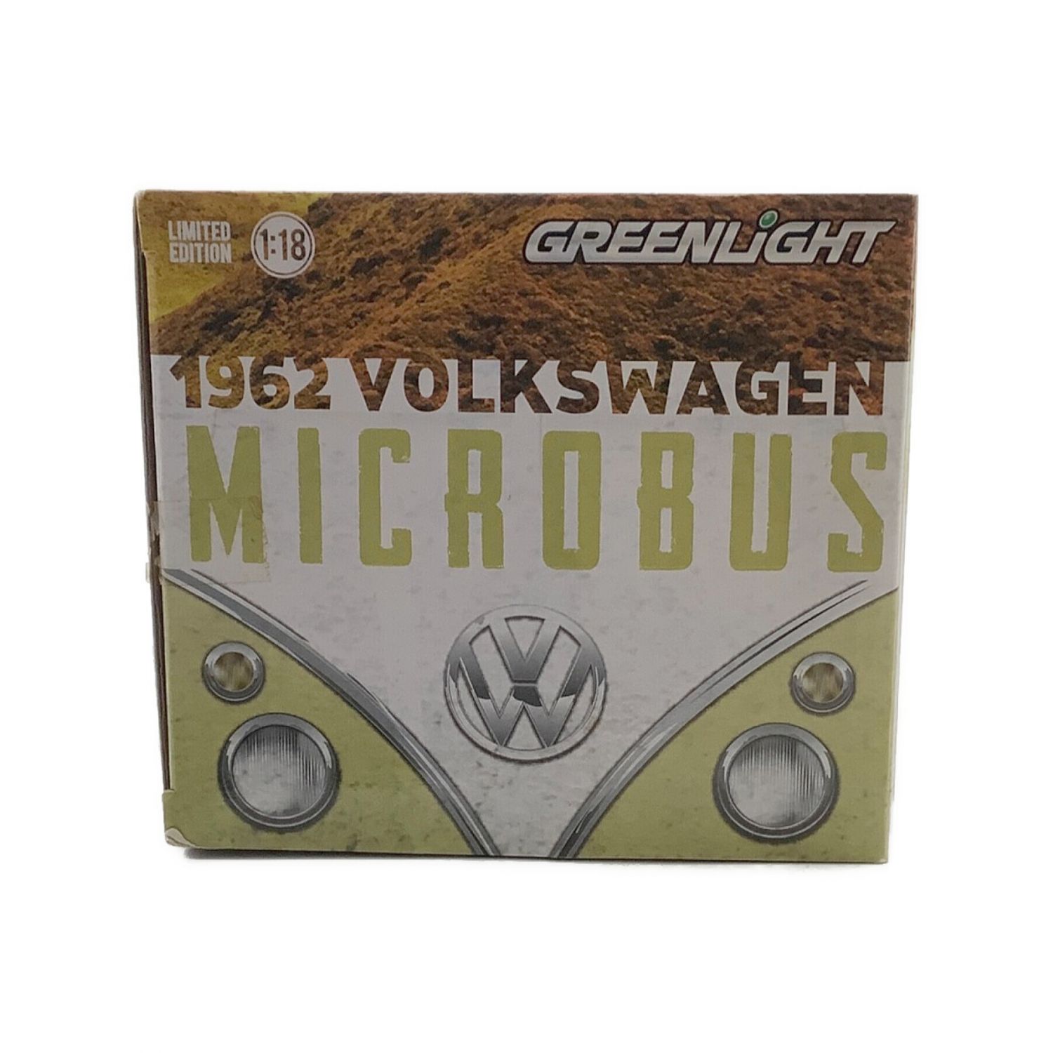 GREENLIGHT (グリーンライト) モデルカー 1962 VOLKSWAGEN Microbus