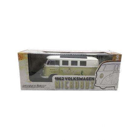 GREENLIGHT (グリーンライト) モデルカー 1962 VOLKSWAGEN Microbus Olive Green Limited to 300pc 1/18