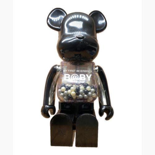 MEDICOM TOY フィギュア 千秋 350個限定 ブラック×シルバー @ BEAR BRICK 1000% MY FIRST BE@R BRICK ISETAN SHINJUKU INTERNATIONAL CREATOR 1周年記念