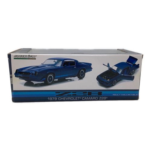 GREENLIGHT (グリーンライト) ダイキャストカー 1/18 ブルー 1979 CHEVROLET CAMARO Z28