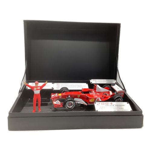 HOT WHEELS (ホットウィールズ) ミニチュアモデル F2004 M.シューマッハ 2004 #1 all time career record Ferrari