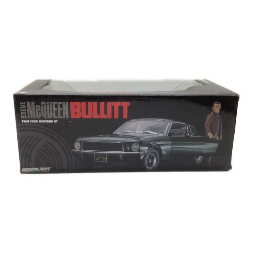 モデルカー 1/18 1968 Ford Mustang GT Fastback(ハイランドグリーン) with Steve McQueen  figure「ブリット/HOLLYWOOD SERIES」 [12885]