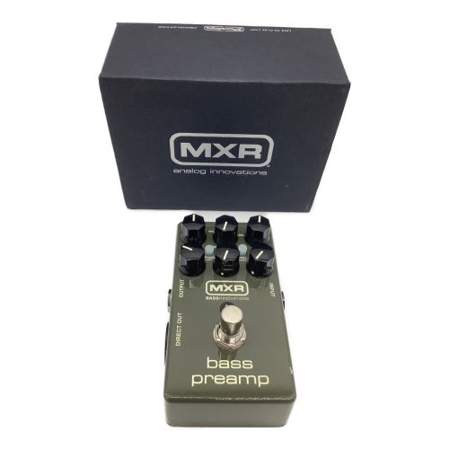 MXR M81 Bass Preamp ベースプリアンプ乾電池は付属しません - ギター