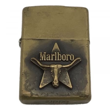 marlboro (マルボロ) ZIPPO 1992年 11月製・ロングホーンスター・※着火未確認