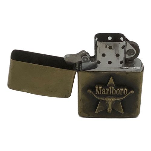 marlboro (マルボロ) ZIPPO 1992年 11月製・ロングホーンスター・※着火 
