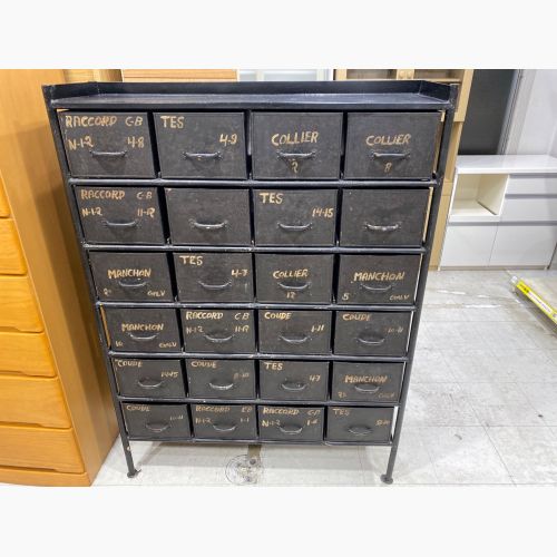 journal standard Furniture (ジャーナルスタンダードファニチャー) ハイチェスト ブラック 144 6×4段 GUIDEL 24 DRAWERS CHEST