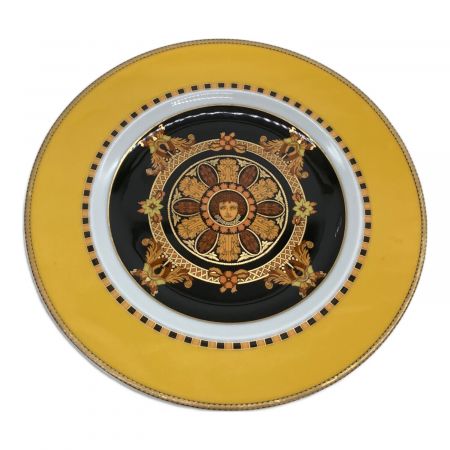VERSACE (ヴェルサーチ) プレート バロッコ メドゥーサ イエロー 箱無