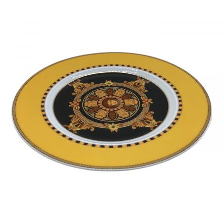 VERSACE (ヴェルサーチ) プレート バロッコ メドゥーサ イエロー