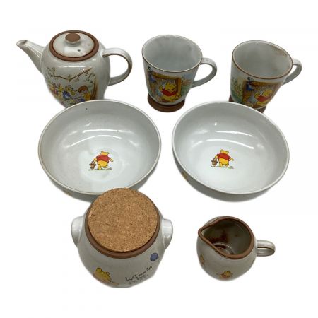SANGO くまのプーさん レトロティーセット　ポット6点セット 1014010023194014_01_8813.jpeg