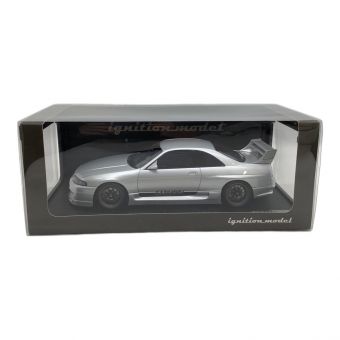 ignition model (イグニッションモデル) 1/18スケールミニカー GReddy GT-R (BCNR33) Silver